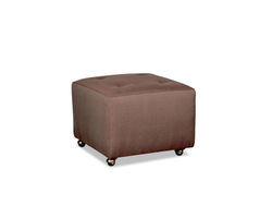 Sandy 24" x 24" Ottoman with Casters (Performance fabrics)  62100