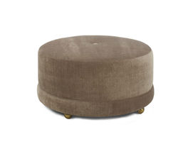 Linda 37" Oval Ottoman (w/ Casters) Performance fabrics - 089900