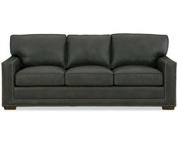 Fresno 90&quot; Top Grain Leather Sofa (Leather choices)