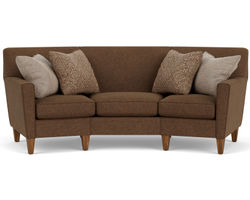 Digby 5966 Conversation Curved Sofa (+100 Fabrics) 96"