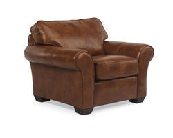 Vail Leather Stationary Chair (Leather choices)