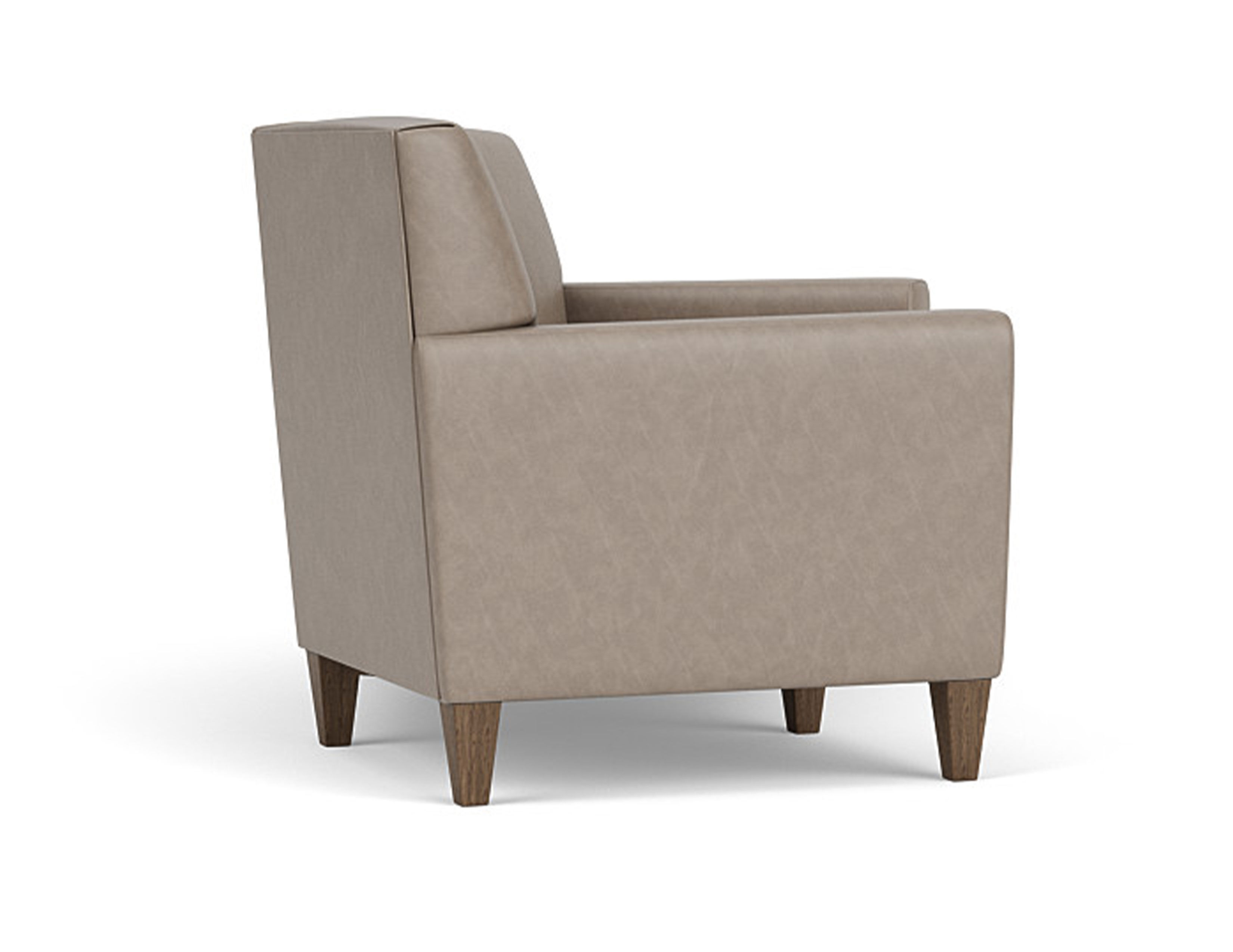 Digby Leather Curved Conversation Sofa (Leather choices