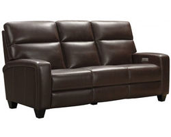 Marcello Power Reclining Sofa w/Power Head Rests &amp; Power Lumbar (Brown)