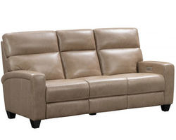Marcello Power Reclining Sofa w/Power Head Rests &amp; Power Lumbar (Taupe)
