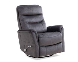 Gemini Swivel Glider Recliner Charcoal (In stock - Fast shipping)