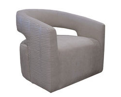 Orbit Open Back Accent Chair (Natural)