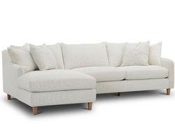 Vogue Stationary Chaise Sectional (101" wide) In stock - Fast shipping