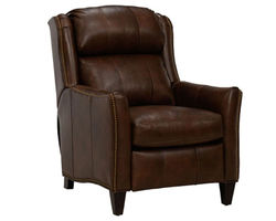 Lancaster Top Grain Leather Recliner (In Stock) Dark Brown