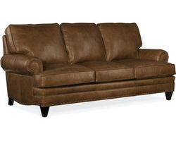 Carrado Stationary Sofa - 8-Way Tie - Top Grain Leather - In Stock