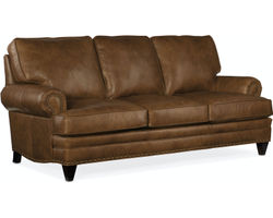 Carrado Stationary Sofa -  8-Way Tie - Top Grain Leather - In Stock