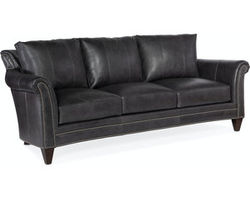 Richardson Stationary Sofa 8-Way Tie - Top Grain Leather - In Stock