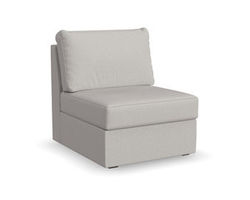 Flex Armless Chair - Performance Fabric - 7 Day delivery (Frost)