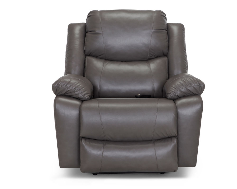 Caesar Leather Big Man's Oversized Rocker Recliner (500lbs weight limit ...