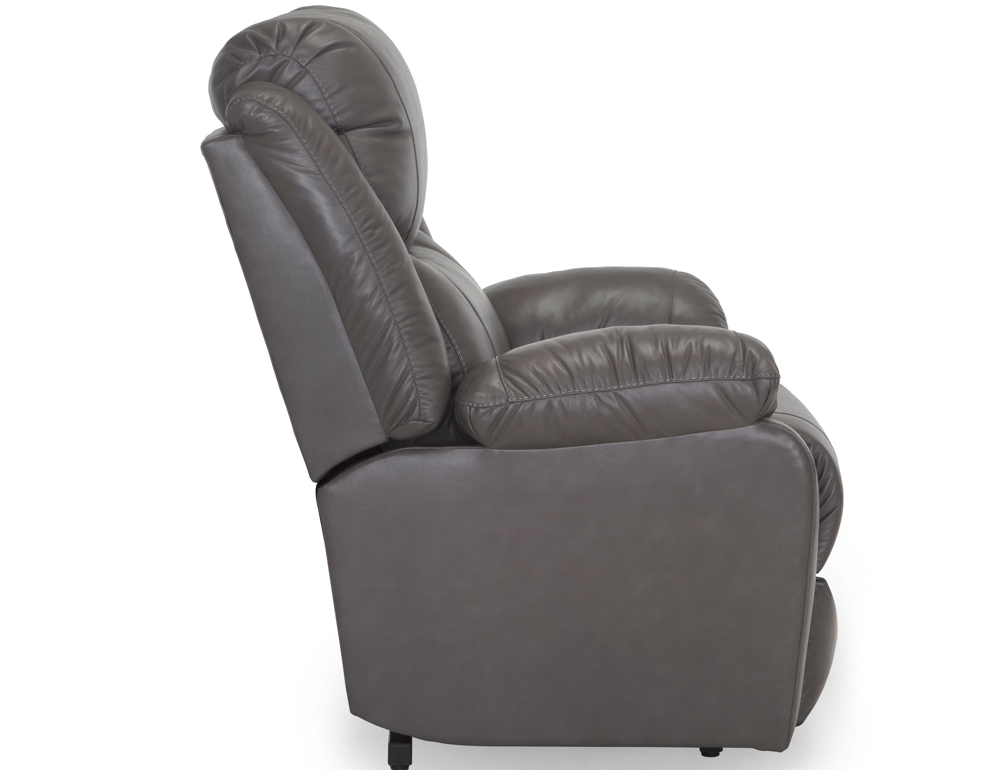  Man「Grandeur」 Caesar Leather Big Man's Oversized Rocker Recliner (500lbs