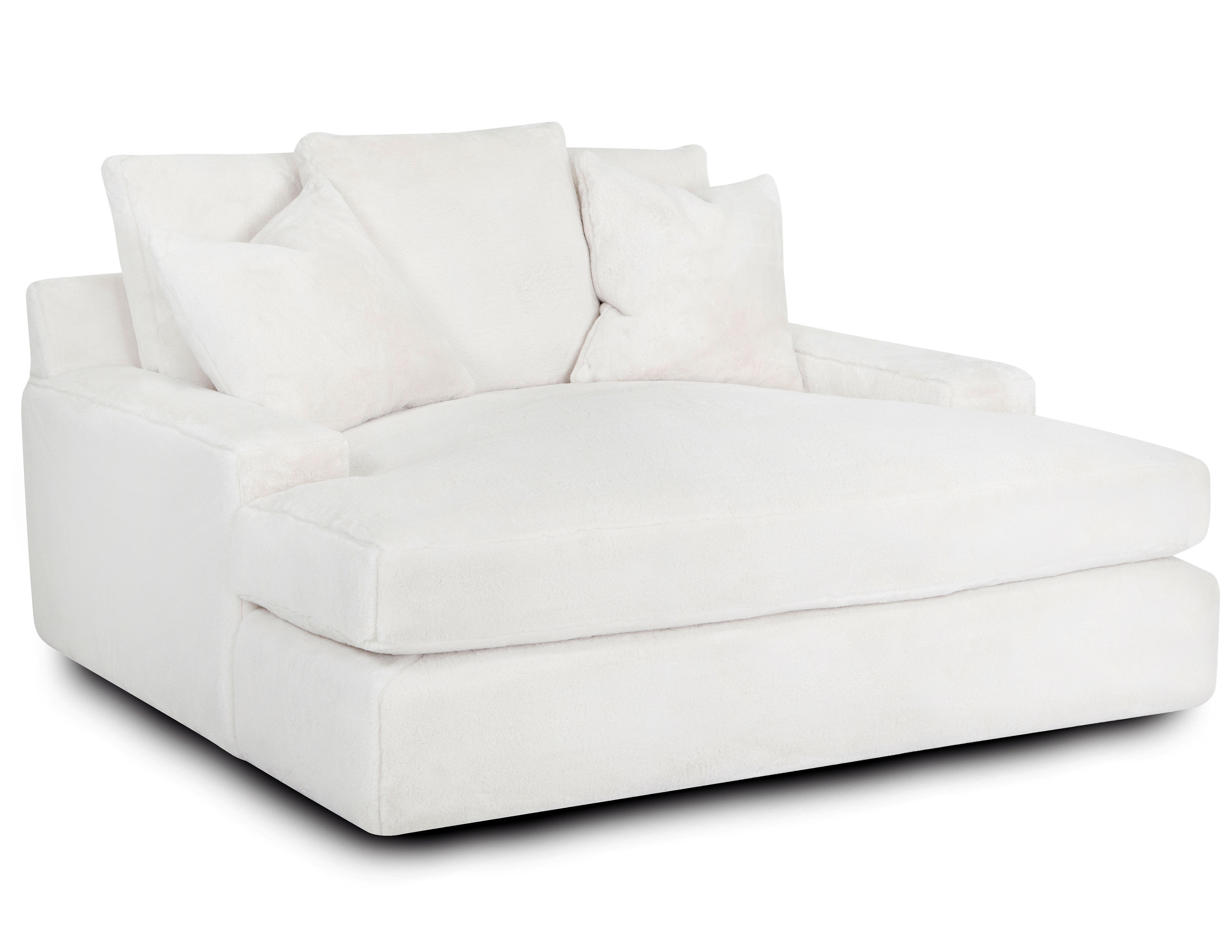 White chaise chair hot sale