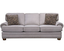 Singletary Stationary Sofa (94&quot;) Nickel Fabric