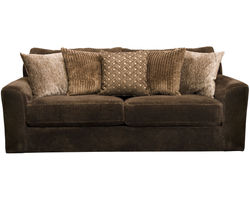 Midwood Stationary Sofa in Chocolate (89")