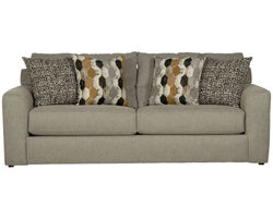 Hooten 89" Stationary Sofa in Nickel