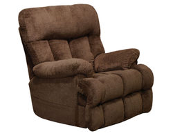 Sterling Power Recline Power Headrest w/Lumbar Power Lay Flat Recliner w/Dual Heat & Massage (2 Colors)