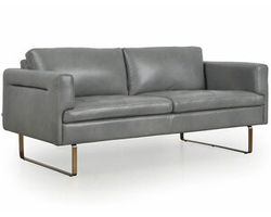 Frensen 78&quot; All Leather Sofa (In Stock)
