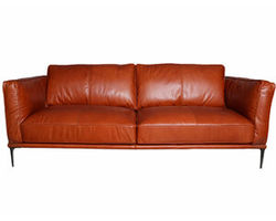 Bartz Leather 93&quot; Sofa
