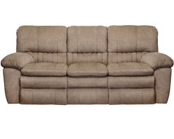 Reyes 91" LayFlat Reclining Sofa in Portabella