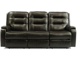 Arlo Leather 87" Reclining Sofa (Colors Available)