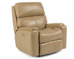 Rio Leather Recliner or Rocker Recliner (Colors Available)