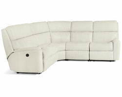 Rio Leather Reclining Sectional (Colors Available)