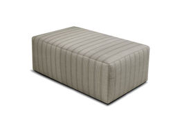 Delia Rectangular Cocktail Ottoman (Colors available)