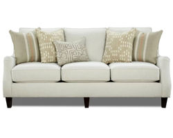 Charlotte Parchment 90" Sofa (Includes Pillows)