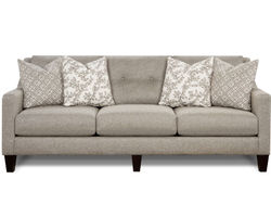 Evenings Stone 86" Sofa (Includes Pillows) Performance Fabric
