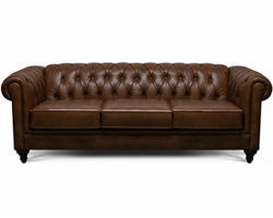 Brooks 89&quot; Leather Sofa (Colors available)