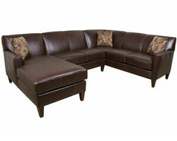 Collegedale Leather Sectional (Colors available)