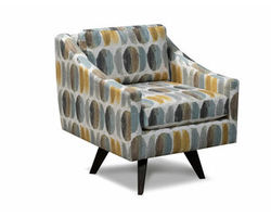 Henley Mid-Century Modern Swivel Chair (Colors available)