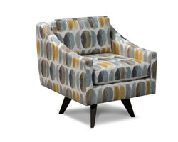Henley Mid-Century Modern Swivel Chair (Colors available)