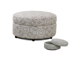 Midtown 36" Oval Storage Ottoman (Colors available)