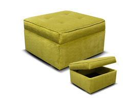 Walker 29" x 27" Storage Ottoman (Colors available)