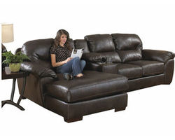Lawson 4243 Sectional in Faux Leather