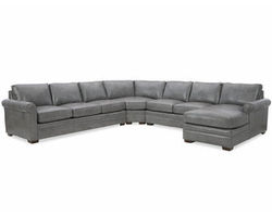 L9 Leather Sleeper Sectional (+40 colors) Make it Yours