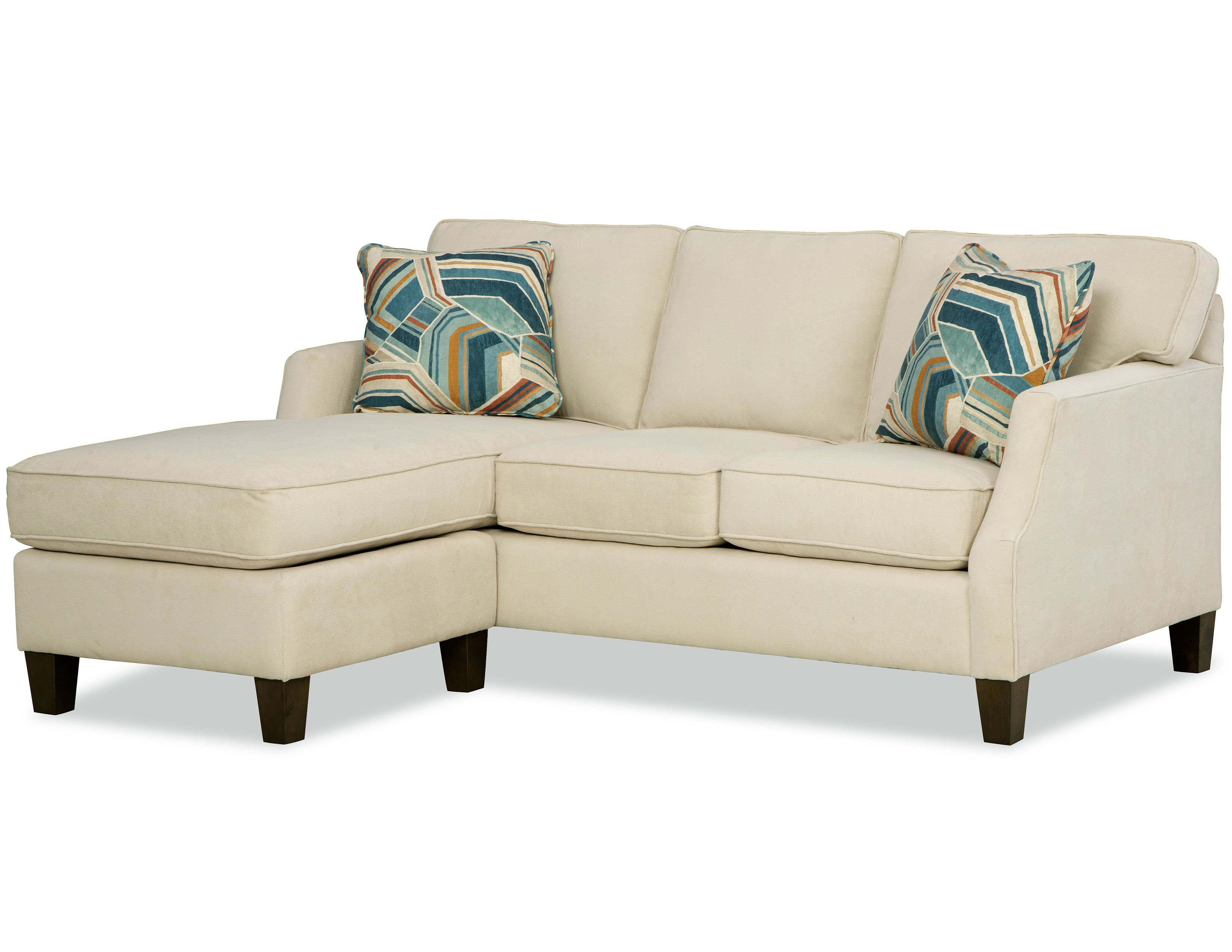 M9 Stationary Sofa with Reversible Chaise (100+ Performance