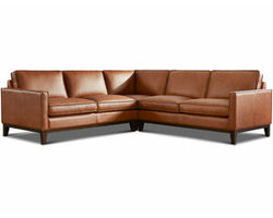 Chelsea 3 Piece Leather Sectional (6679)