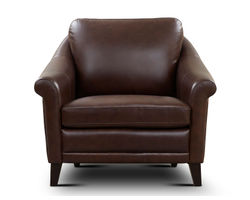 San Paulo 6628 Leather Chair (Brown)