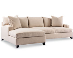 Colt Stationary Sectional (100+ fabrics) Down Cushions