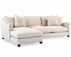 Warner Stationary Sectional (100+ fabrics) Down Cushions