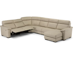 Estremo C126 Power Headrest Power Reclining Sectional (+50 leathers)