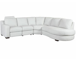 Flex 77503 Leather Sectional (+100 leathers)