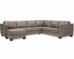 Barrett 77558 Leather Sectional (+100 leathers)