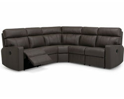 Oakwood 41049 Leather Reclining Sectional (+100 leathers)