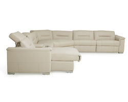 Keoni 44000 Power Headrest Power Reclining Sectional (+100 leathers)